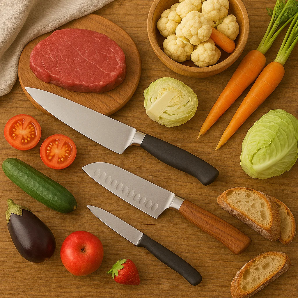 Cuțite de bucătărie – cum alegi corect modelul pentru nevoile tale