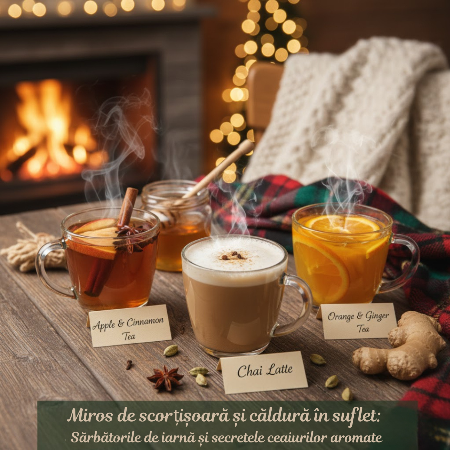 Miros de scorțișoară și căldură în suflet: Sărbătorile de iarnă și secretele ceaiurilor aromate