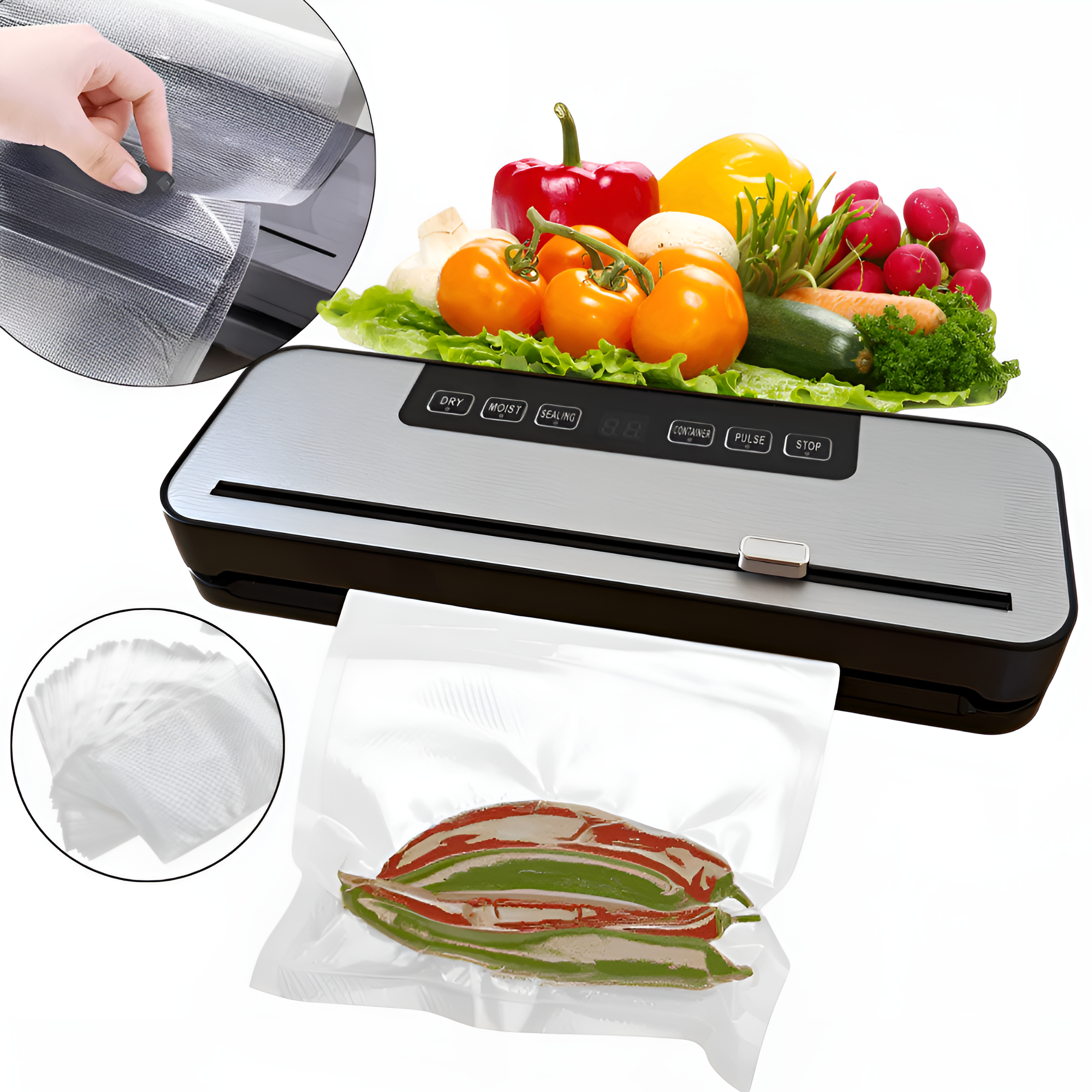 In poza se vede un aparat de vidat Koken