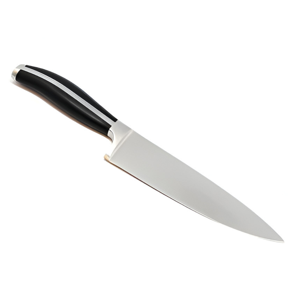 Cutit de bucatarie Koken, lama din otel inoxidabil, 20cm, maner 13cm, ergonomic antiderapant, taiere precisa si rezistenta indelungata, cutit pentru carne, peste