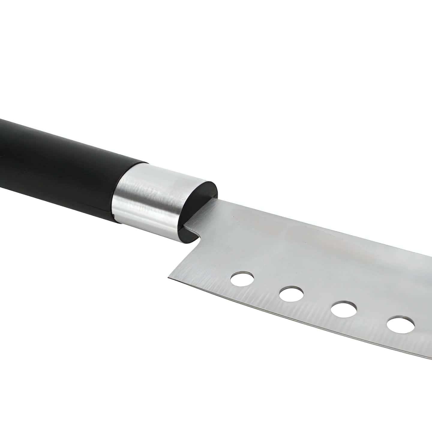 Cutit japonez Santoku Koken versatil in utilizare, lama din otel inoxidabil 17.2 cm, maner din PP, Profesional