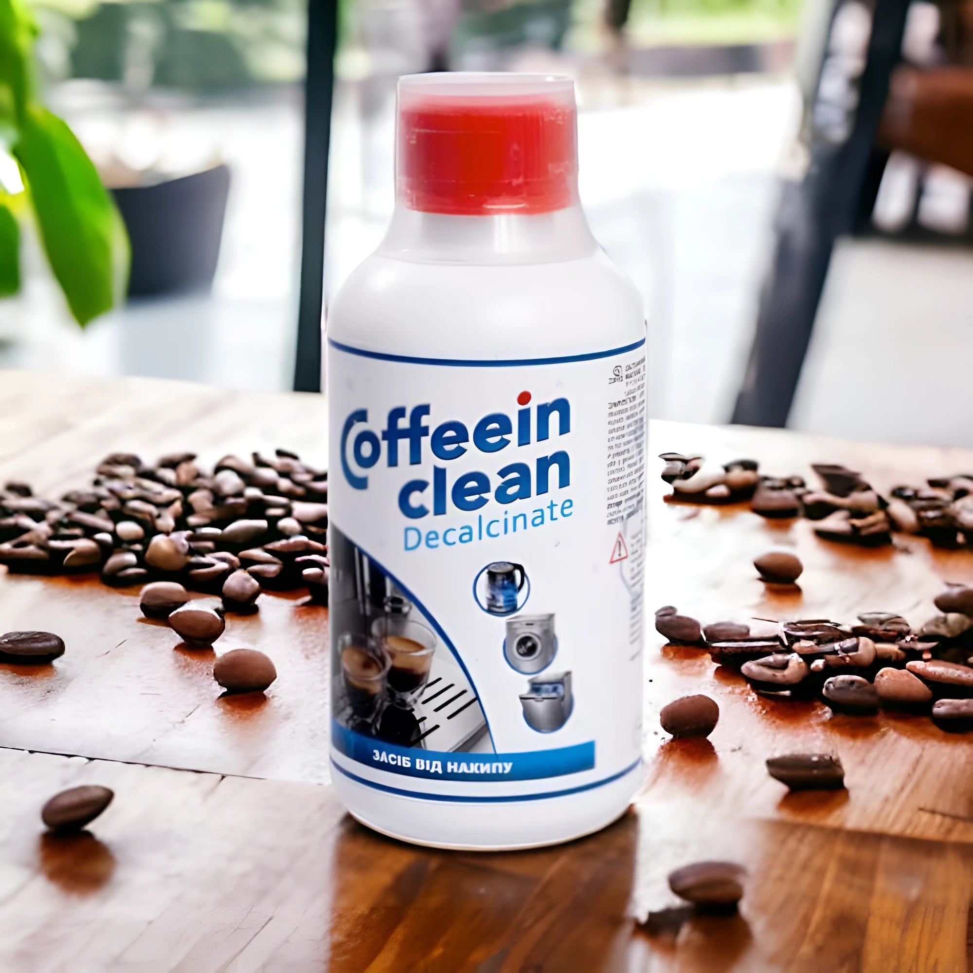 In poza este reprezentata solutia de decalcifiere.