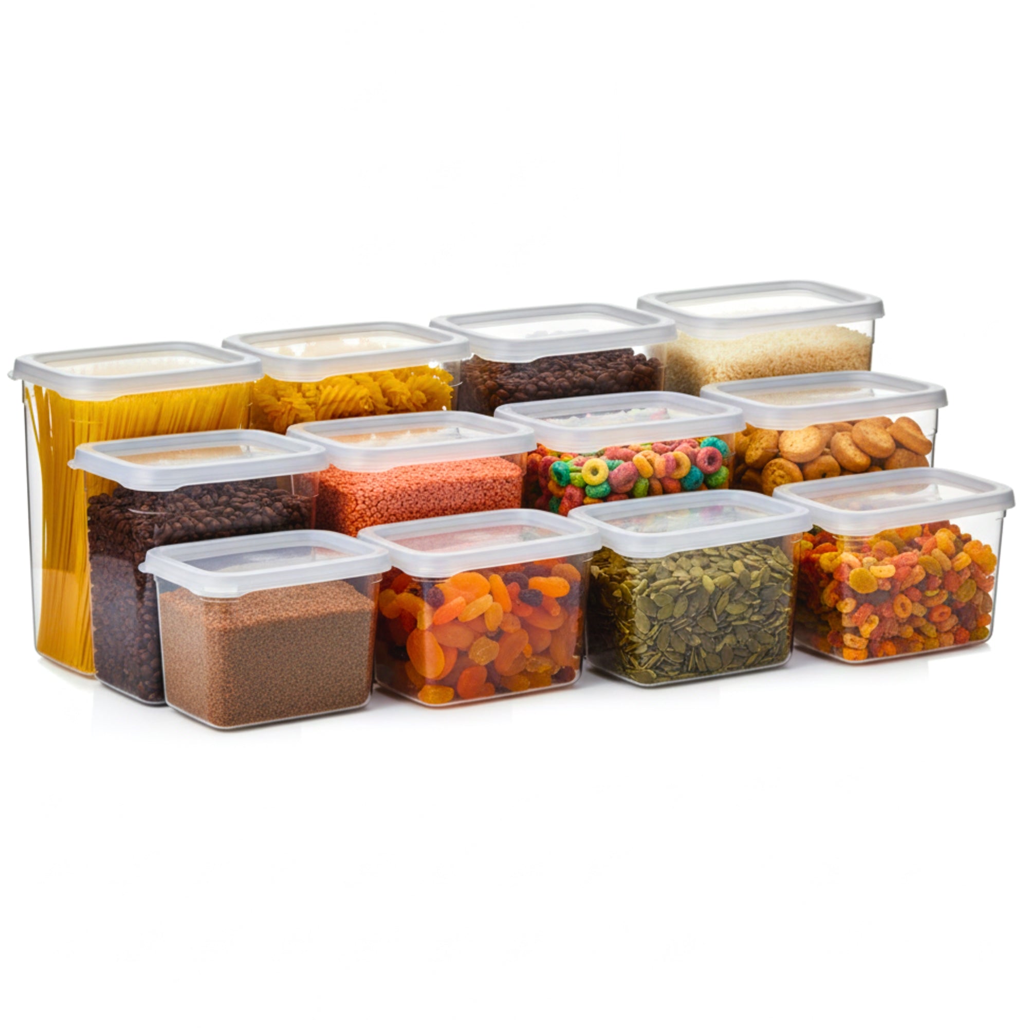 Set 12 reecipiente pentru alimente Koken.