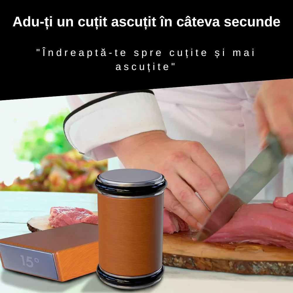 In poza este prezentat kitul de ascutire.
