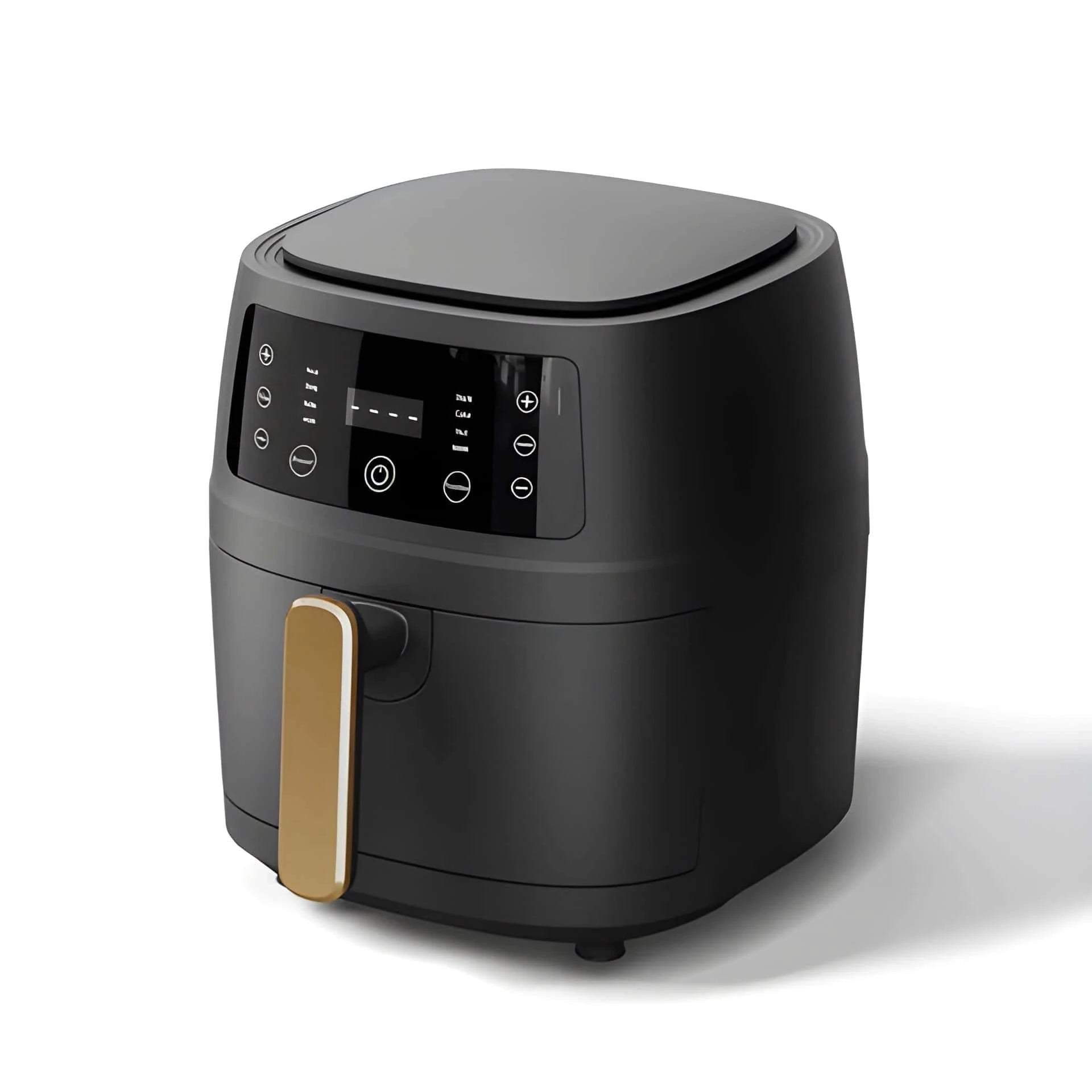 Koken Hot Air Fryer, Air Fryer Healthy Option-no oil, Power 2400W, 8 programs, 8L capacity, adjustable temperature, removable bowl, 32x25.5 cm, Black 