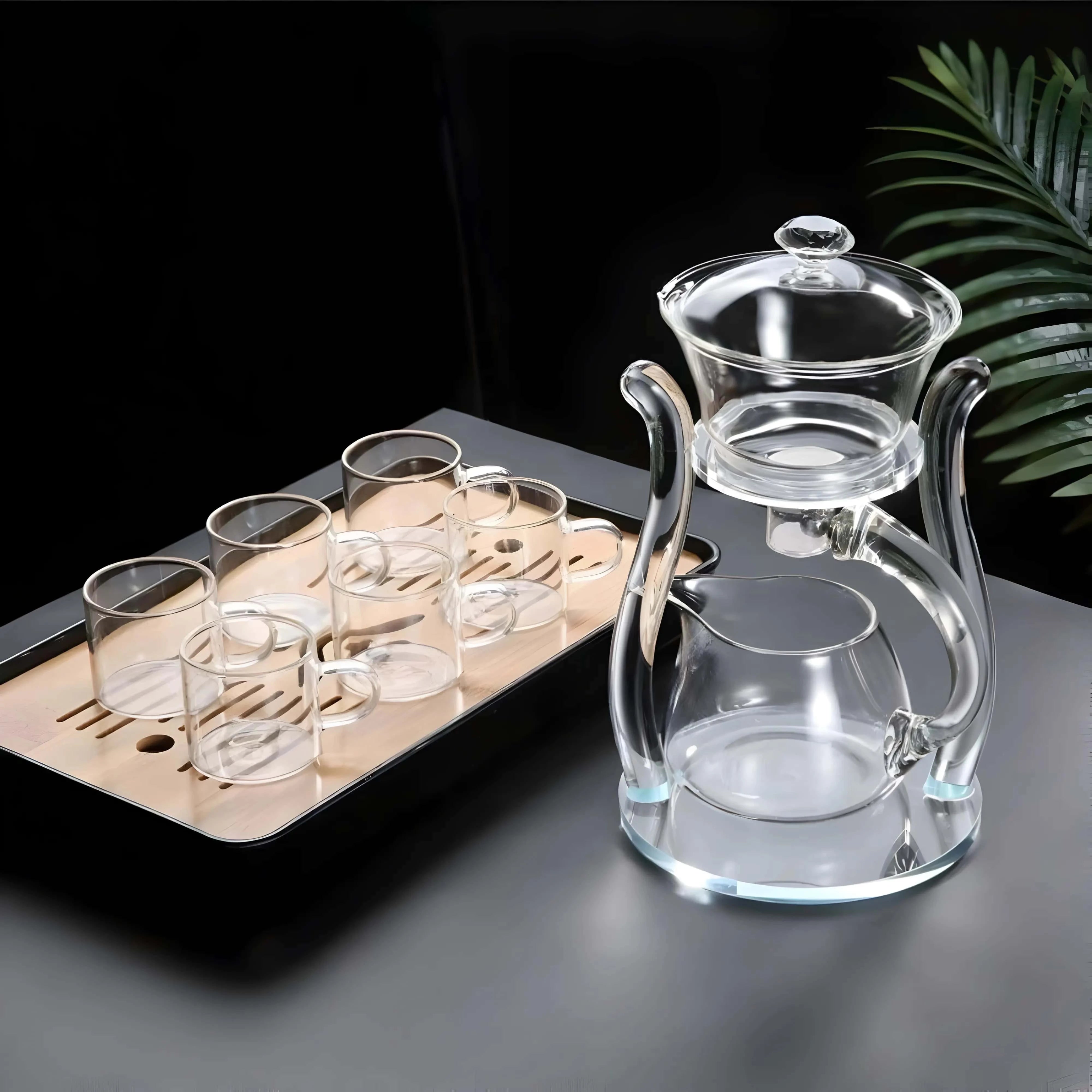 Touch Koken glass teapot with Japanese infuser, Borosilicate glass, Resistant to extreme temperatures 150℃, 350 ml