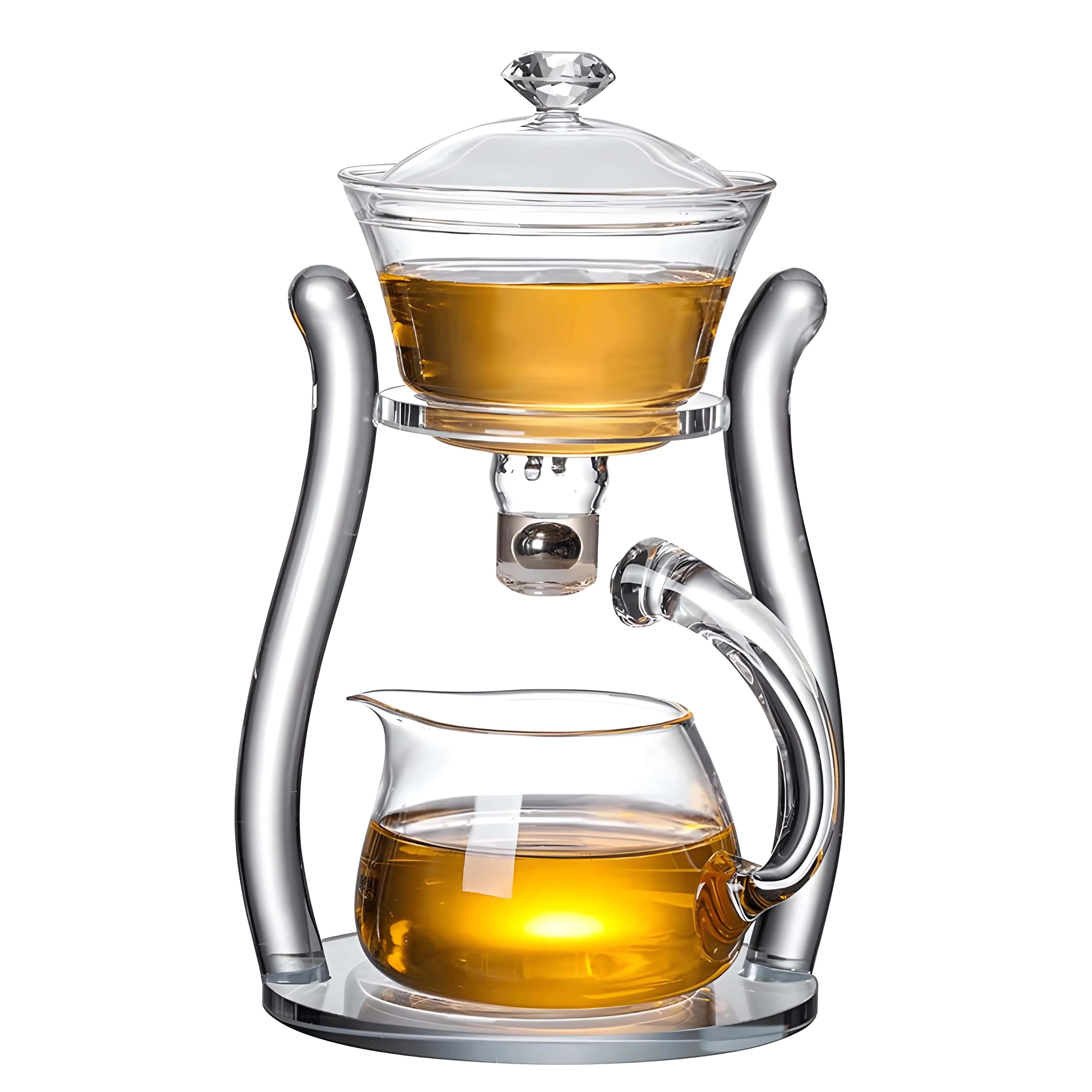 Touch Koken glass teapot with Japanese infuser, Borosilicate glass, Resistant to extreme temperatures 150℃, 350 ml