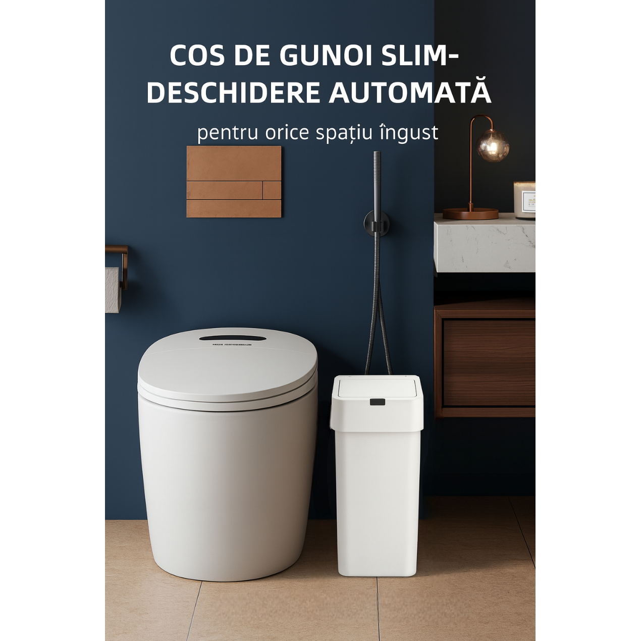 Cos de gunoi automat cu senzor Koken 9L