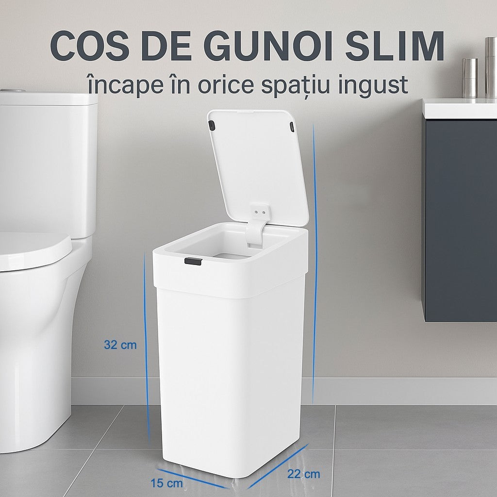 Cos gunoi automat 9L cu senzor Koken