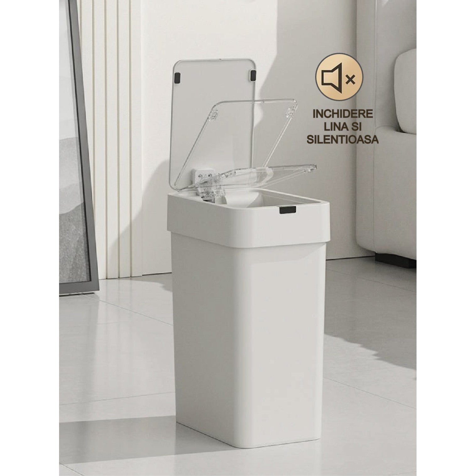 Cos de gunoi automat cu senzor 9L Koken