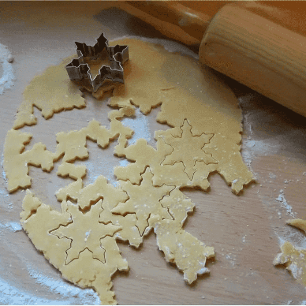Forme pentru Fursecuri Craciun Koken.ro, Otel inoxidabil, Set 10 forme de taiat prajituri, Model Craciun, Argintiu - köken