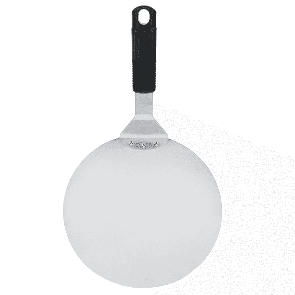 Lopata pizza Koken, tava rotundă din oțel inoxidabil, Maner Plastic, spatula - köken