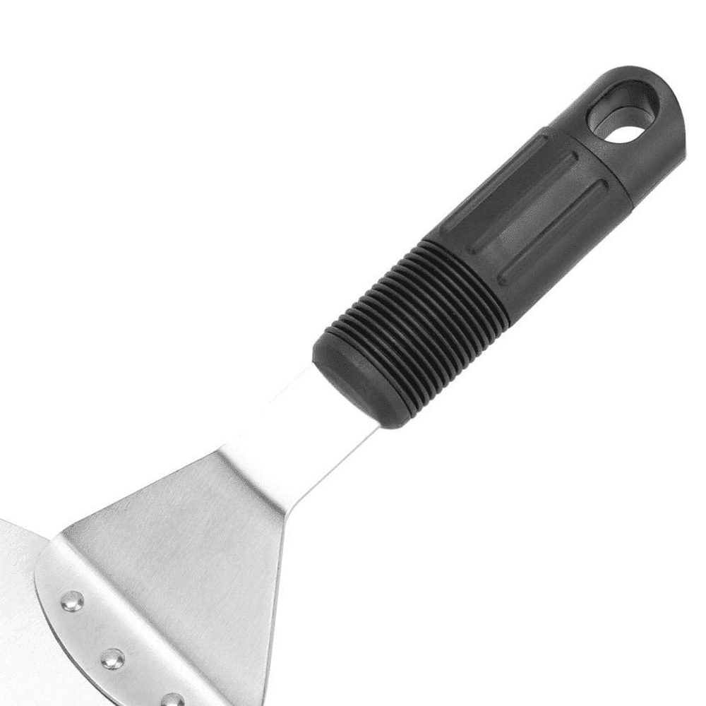 Lopata pizza Koken, tava rotundă din oțel inoxidabil, Maner Plastic, spatula - köken